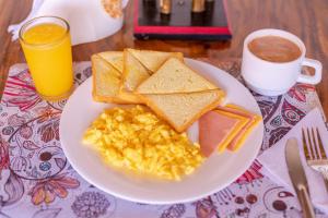 Opțiuni de mic dejun disponibile oaspeților de la Ayenda Cañaguate