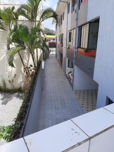 Μπαλκόνι ή βεράντα στο Excelente apto em Caiobá a 3 quadras da praia!