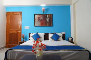 Postel nebo postele na pokoji v ubytování Shimla Pines Homestay