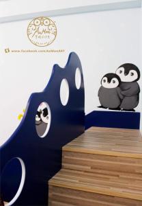 Gallery image of 晚安熊-親子民宿-好停車 in Zhushan