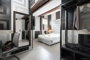 Postel nebo postele na pokoji v ubytování Hotel Deco
