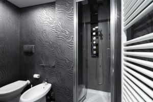 Koupelna v ubytování Hotel Deco