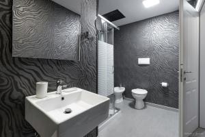 Koupelna v ubytování Hotel Deco