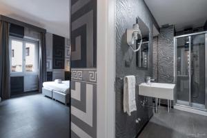 Koupelna v ubytování Hotel Deco