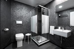 Koupelna v ubytování Hotel Deco