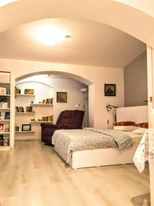 Posezení v ubytování Central Guesthouse