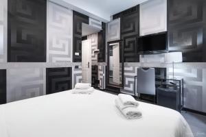 Kuchyň nebo kuchyňský kout v ubytování Hotel Spagna + 35 fotografií