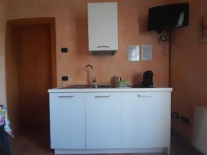Kuchyň nebo kuchyňský kout v ubytování Agriturismo Trebis