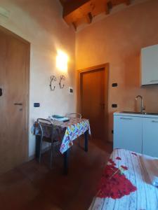 Postel nebo postele na pokoji v ubytování Agriturismo Trebis