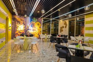 Hatta Guest House餐厅或其他用餐的地方