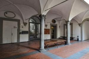 Η πρόσοψη ή η είσοδος του Foresteria Valdese di Firenze