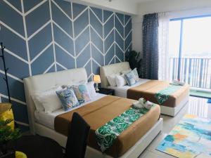 Studio I-Soho D'Gunduls Homestay by DGH I-CITY的休息区