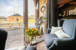 B&B Erve Groot Wegereef的休息区