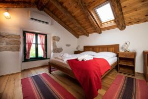 Postel nebo postele na pokoji v ubytování Villa Lindraze