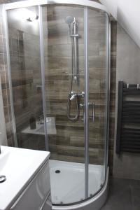 Kúpeľňa v ubytovaní Apartamenty Świstak Maciej Dunajczan