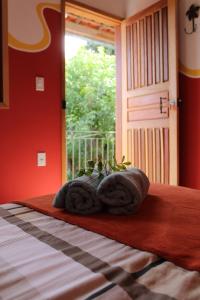 Chapada Backpackers Hostel Agência客房内的一张或多张床位