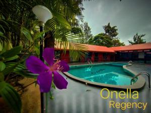 ONELLA REGENCY内部或周边的泳池