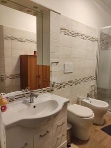 Et badeværelse på La casa in piazzetta