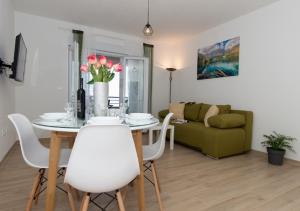 Setusvæði á Seaview apartments Oscar