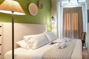 Posteľ alebo postele v izbe v ubytovaní Hammock House