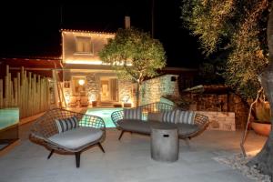 Patio alebo iná vonkajšia časť ubytovania Hammock House