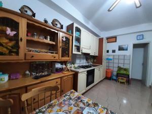A kitchen or kitchenette at Ciuri Ciuri - sea of Taormina