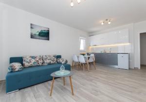 Eldhús eða eldhúskrókur á Seaview apartments Oscar