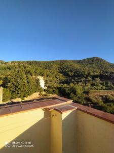 a view from the roof of a building at Les Fonts in Cabacés