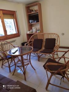 Posedenie v ubytovaní Les Fonts