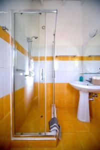 Kúpeľňa v ubytovaní Hammock House