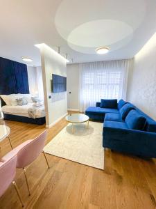 Istumisnurk majutusasutuses Premium Apartmani Banja Luka