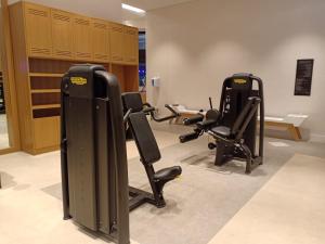 Fitness centrum a/nebo fitness zařízení v ubytování Captivating 1BR at The Address Residences in JBR by Deluxe Holiday Homes
