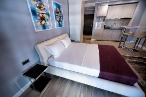 Katil atau katil-katil dalam bilik di Miros De Vacanță