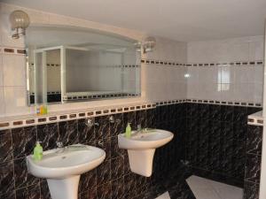 Ένα μπάνιο στο Weimar Ferienwohnung am Goethepark