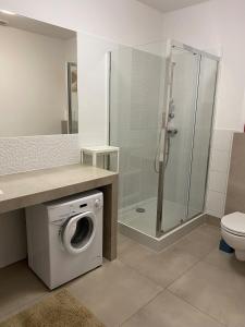 Kúpeľňa v ubytovaní Apartament Wiewiórka + 19 fotografií