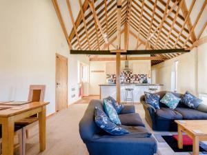 A seating area at High Barn Canons 