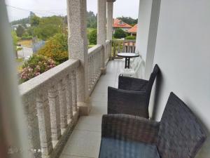 A balcony or terrace at CASA PASAXE 1º