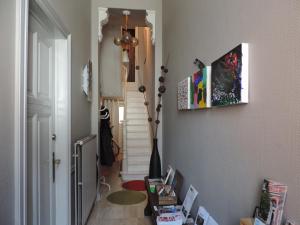 a room with a hallway with a hallway at B&B Lodging At 8 in Leuven