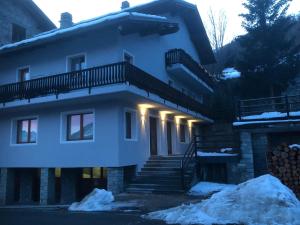 Budova, kde se bed and breakfast nachází