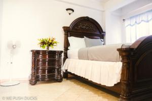 Krevet ili kreveti u jedinici u okviru objekta Belle View Apartment Villa - La Mar penthouse