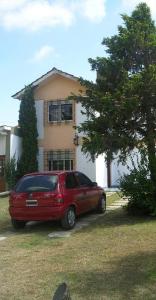 El edificio en el que está la casa de vacaciones