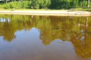 Ảnh trong thư viện ảnh của Stort hus i vackra Karl Gustav, när fin bad och fiskesjö och Ullared ở Karl Gustav