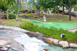 Golf v prázdninového domu nebo okolí
