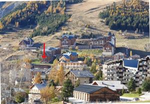 Vue générale sur la montagne ou vue sur la montagne depuis l'appartement