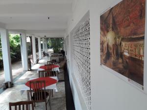 Restaurace v ubytování Sea Front Hikkaduwa