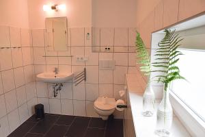 Koupelna v ubytování Hotel Rosenhof Braunlage