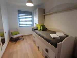 A seating area at Spacious Apartment