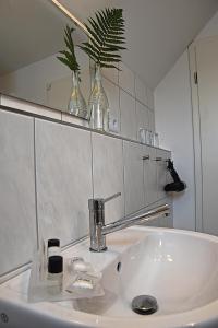 Koupelna v ubytování Hotel Rosenhof Braunlage