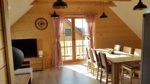 Część wypoczynkowa w obiekcie Apartmány Plešivec