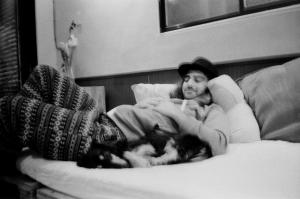 Letto o letti in una camera di Lazy House
